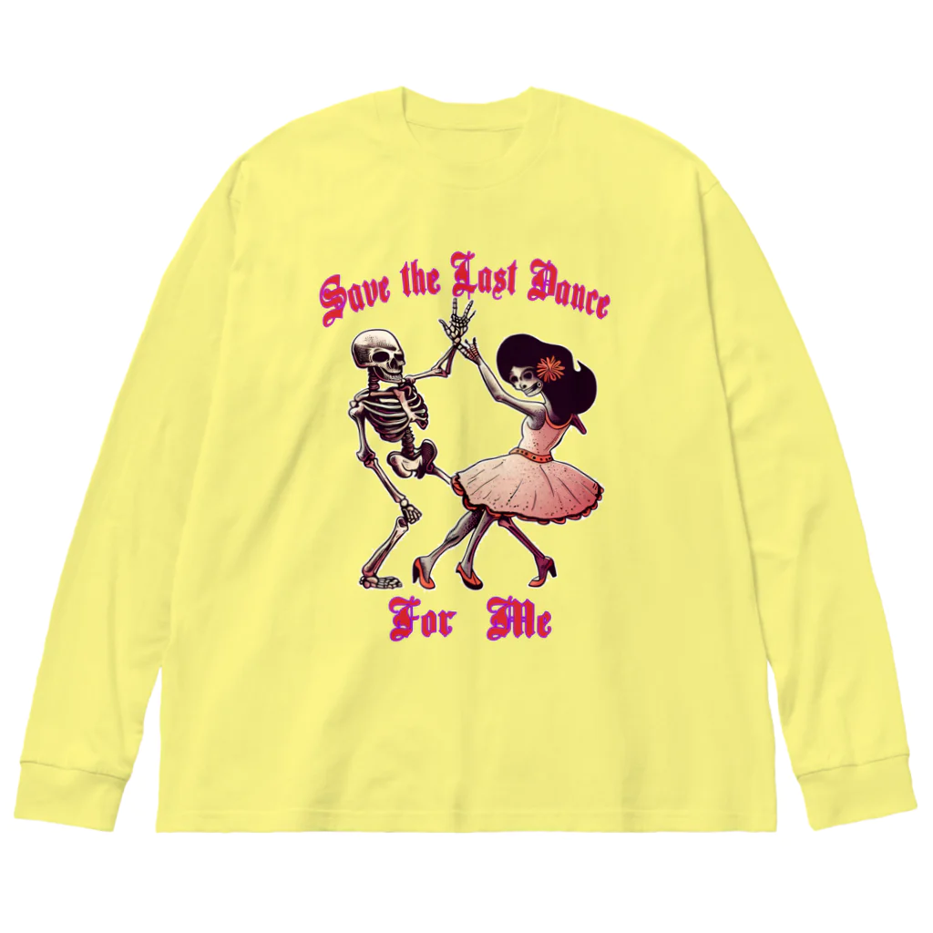 islandmoon13のラストダンスは私に　サイコビリー編 Big Long Sleeve T-Shirt