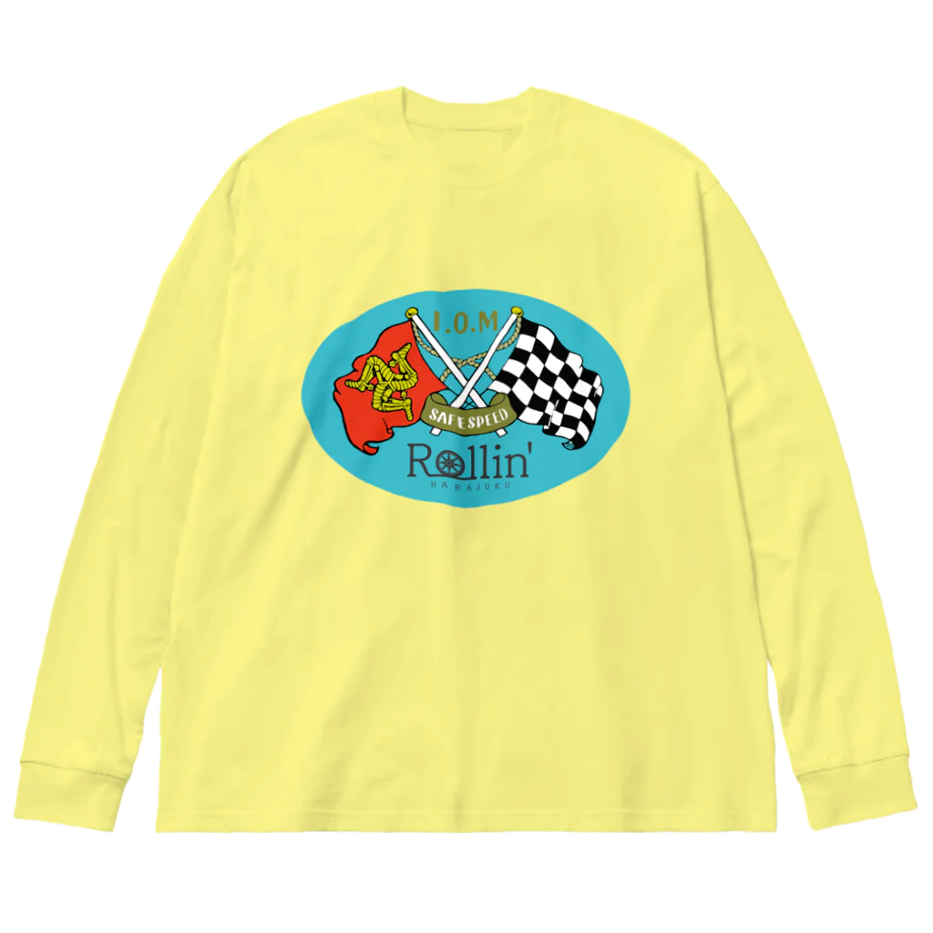 Rollin_HARAJUKUのI.O.M ビッグシルエットロングスリーブTシャツ