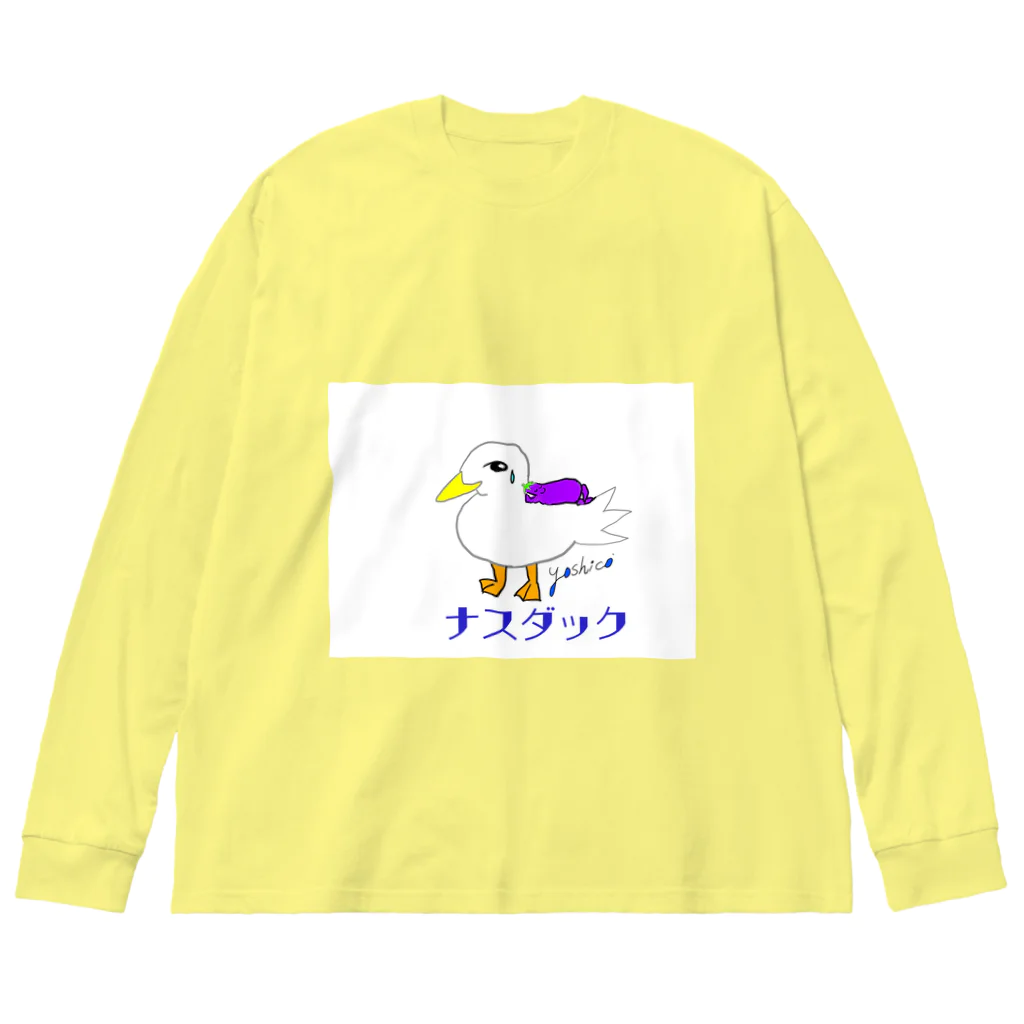 Yoshico-1655のナスダック Big Long Sleeve T-Shirt