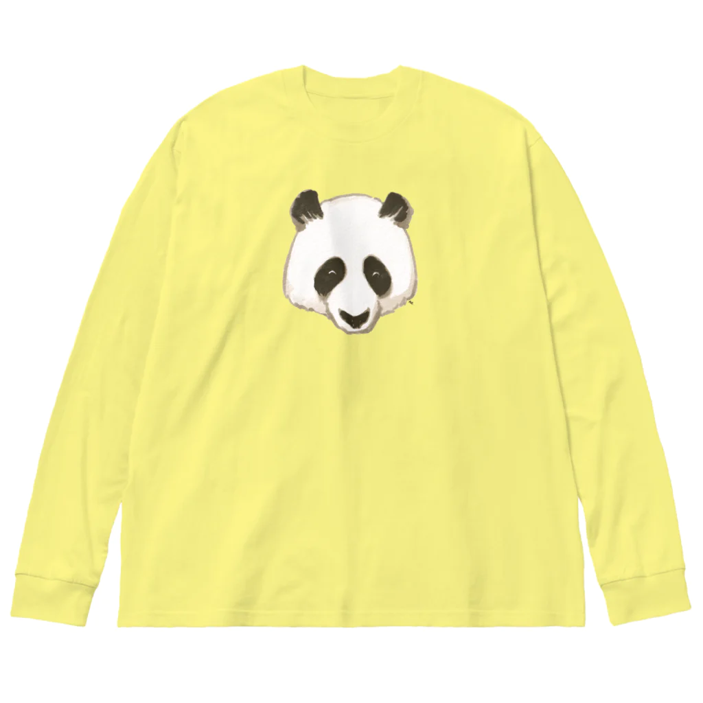 segasworksの大熊猫（お顔とか） Big Long Sleeve T-Shirt