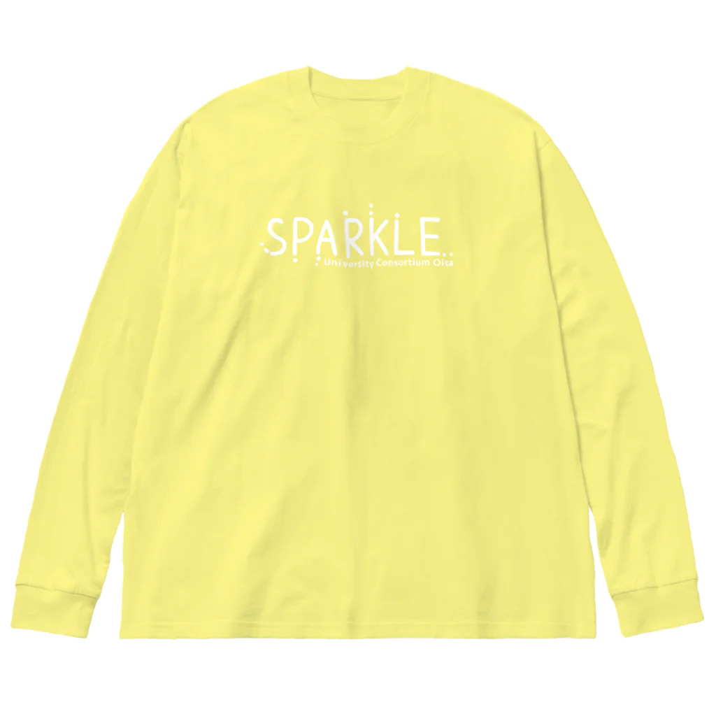 SPARKLEのSPARKLE-ドロップス shiro ビッグシルエットロングスリーブTシャツ