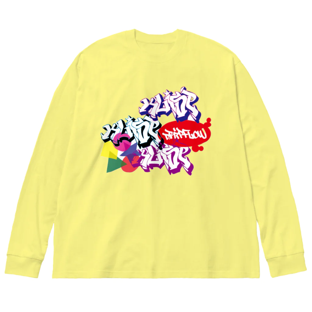 DRIPFLOWの甘いお菓子 Big Long Sleeve T-Shirt