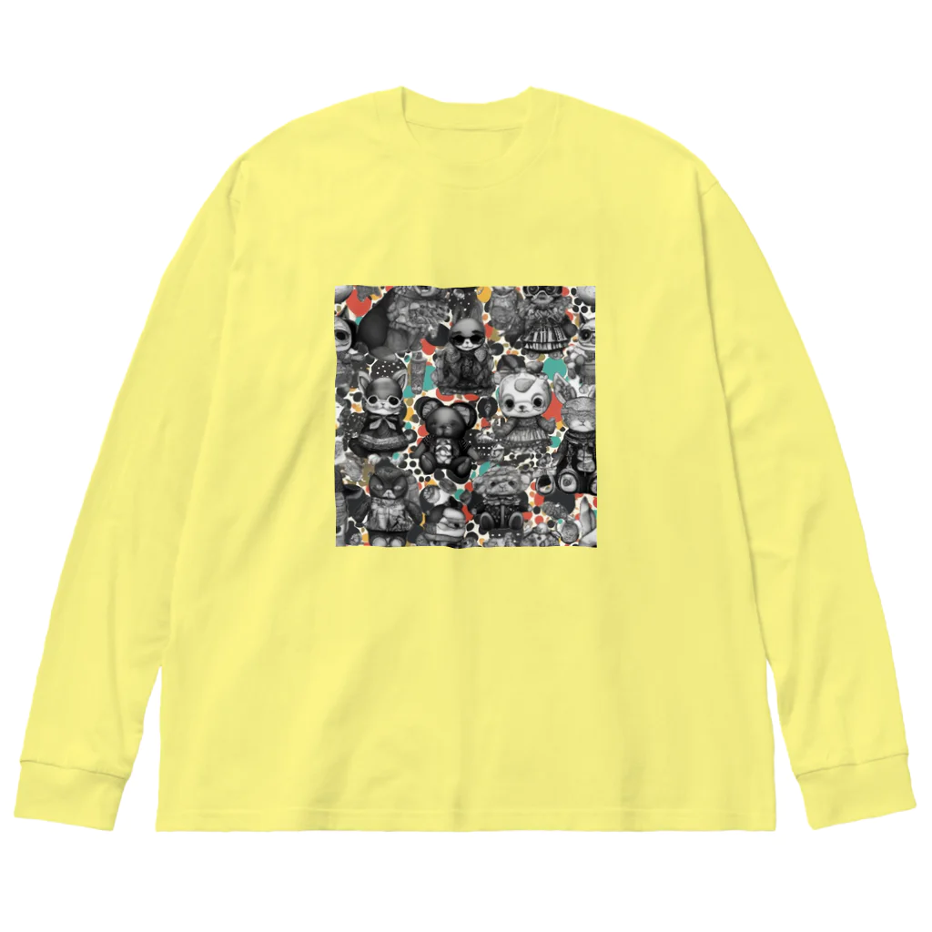 ranunのロリータのつぶやき Big Long Sleeve T-Shirt