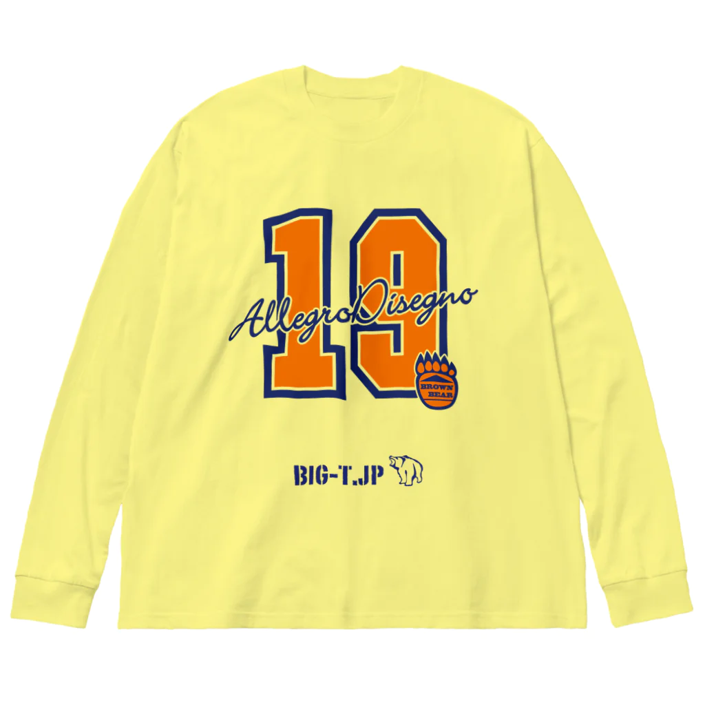 Big-T.jpのNo.19 Tシャツ Big Long Sleeve T-Shirt