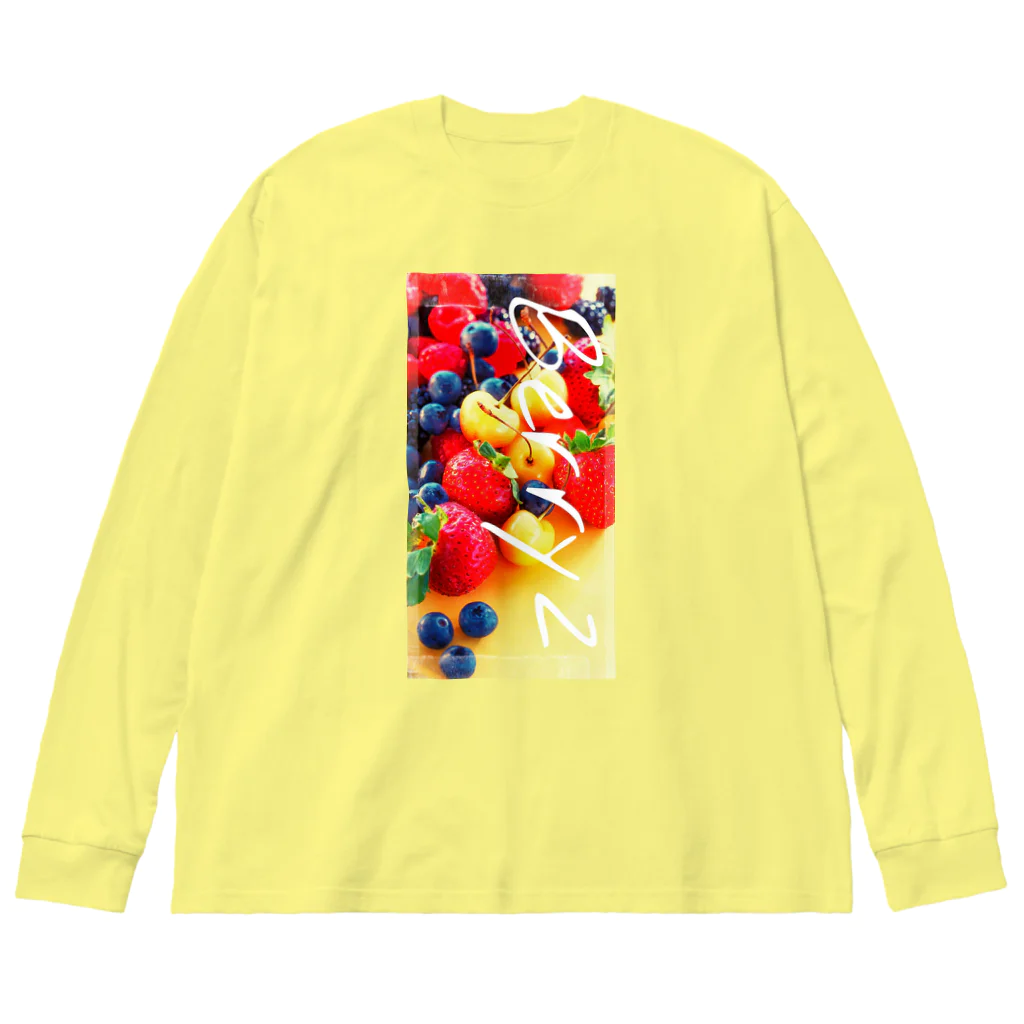 poppy22のはじけるベリーBerryz Big Long Sleeve T-Shirt