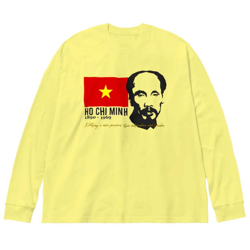 JOKERS FACTORYのHO CHI MINH ビッグシルエットロングスリーブTシャツ