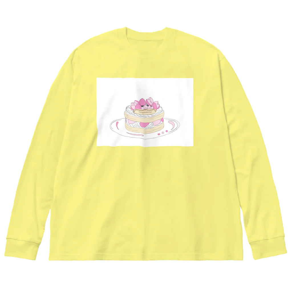 OWLsのsweet time ビッグシルエットロングスリーブTシャツ