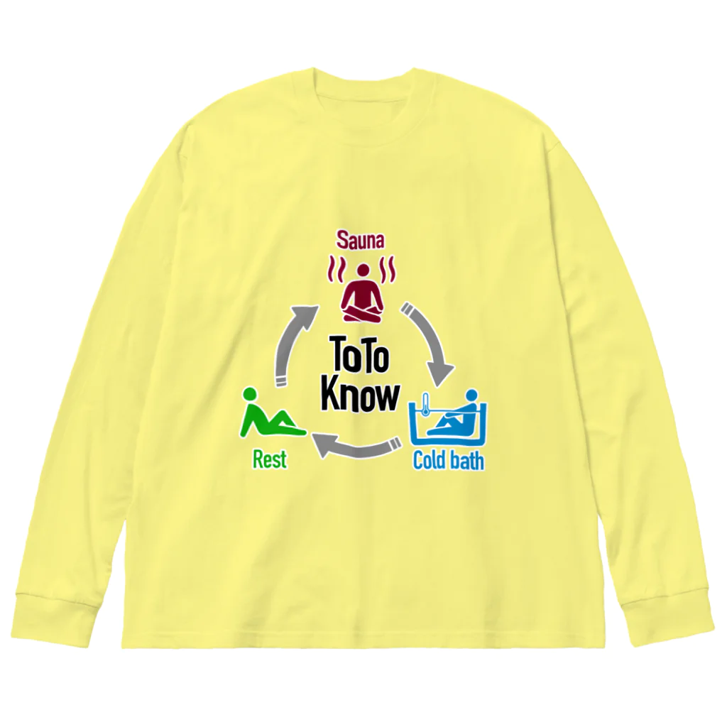 くいなの母の整う Big Long Sleeve T-Shirt