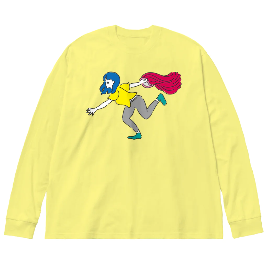 ありまゆめののレギンス一丁 Big Long Sleeve T-Shirt