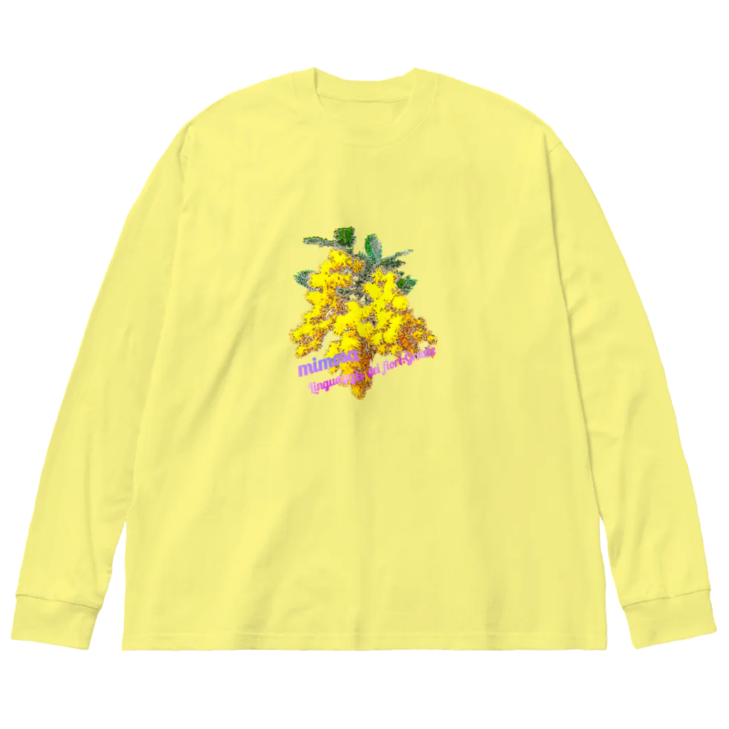 マロマロのMimosa ビッグシルエットロングスリーブTシャツ