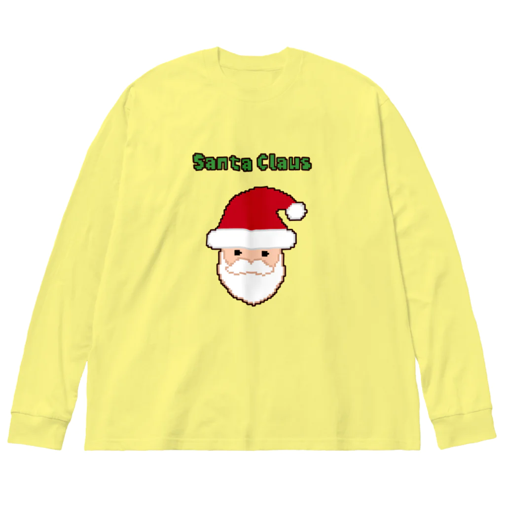 ハナのお店のサンタクロース（ドット） Big Long Sleeve T-Shirt