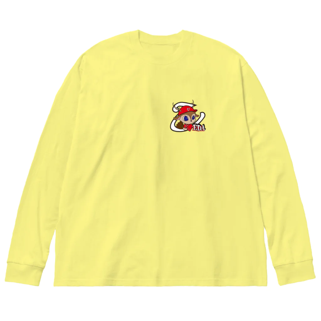 【公式】上田硬式野球倶楽部のしかマル 公式グッズ Big Long Sleeve T-Shirt