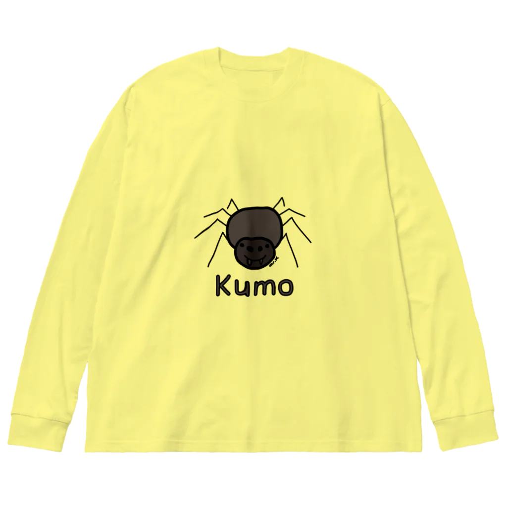 MrKShirtsのKumo (クモ) 色デザイン Big Long Sleeve T-Shirt