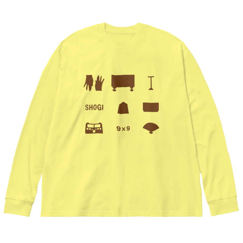 KAWAGOE GRAPHICSのSHOGI GRAPHICS ビッグシルエットロングスリーブTシャツ