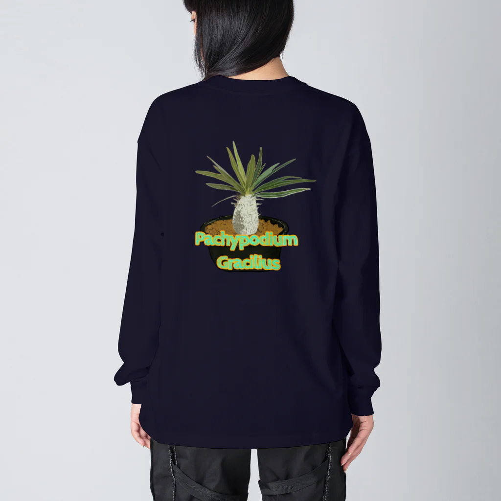 momoのPachypodium Gracilius Big Long Sleeve T-Shirt