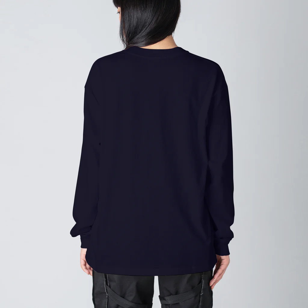 NIKORASU GOの京都グルメデザイン「京漬物」 ビッグシルエットロングスリーブTシャツ