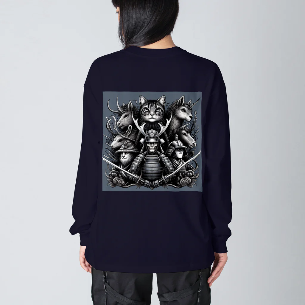 bycatの侍大将とshinobi達 Big Long Sleeve T-Shirt