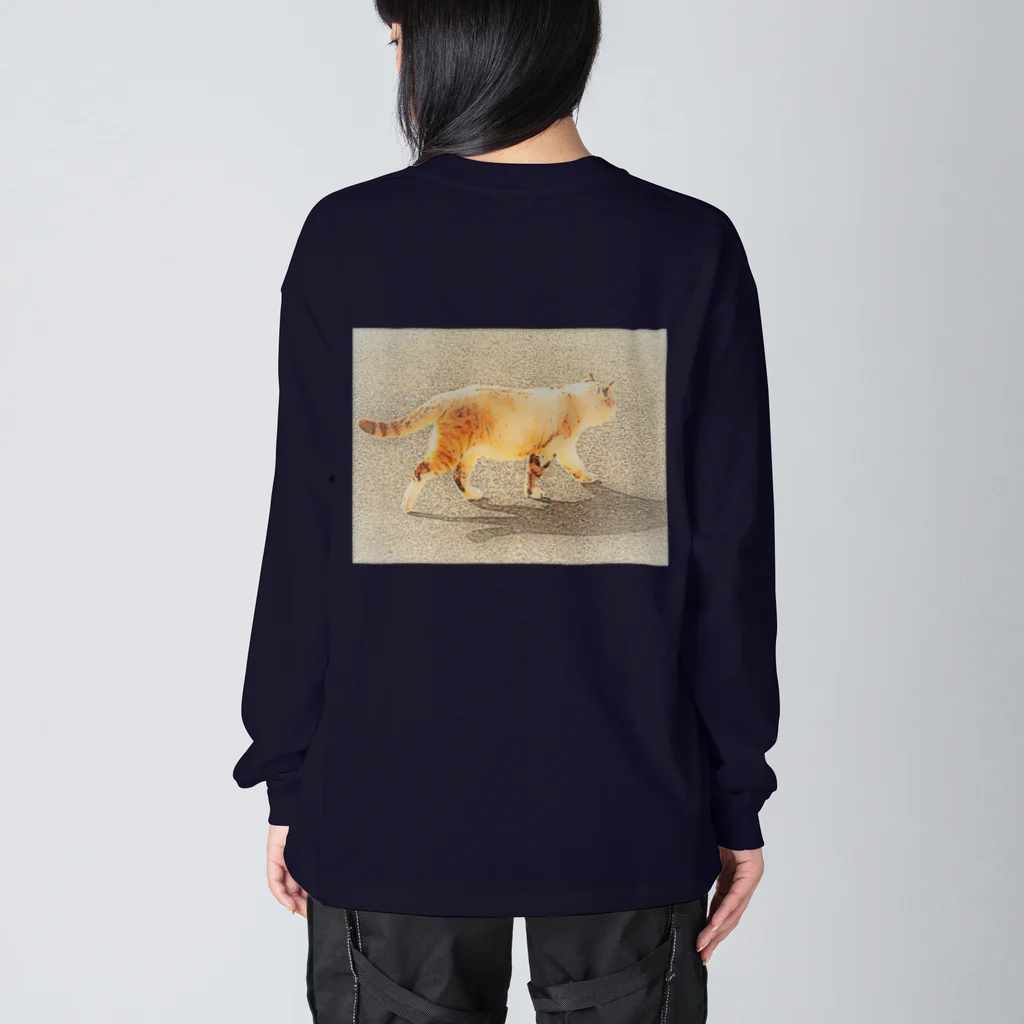 SU-KUの旅シリーズ　散歩 Big Long Sleeve T-Shirt