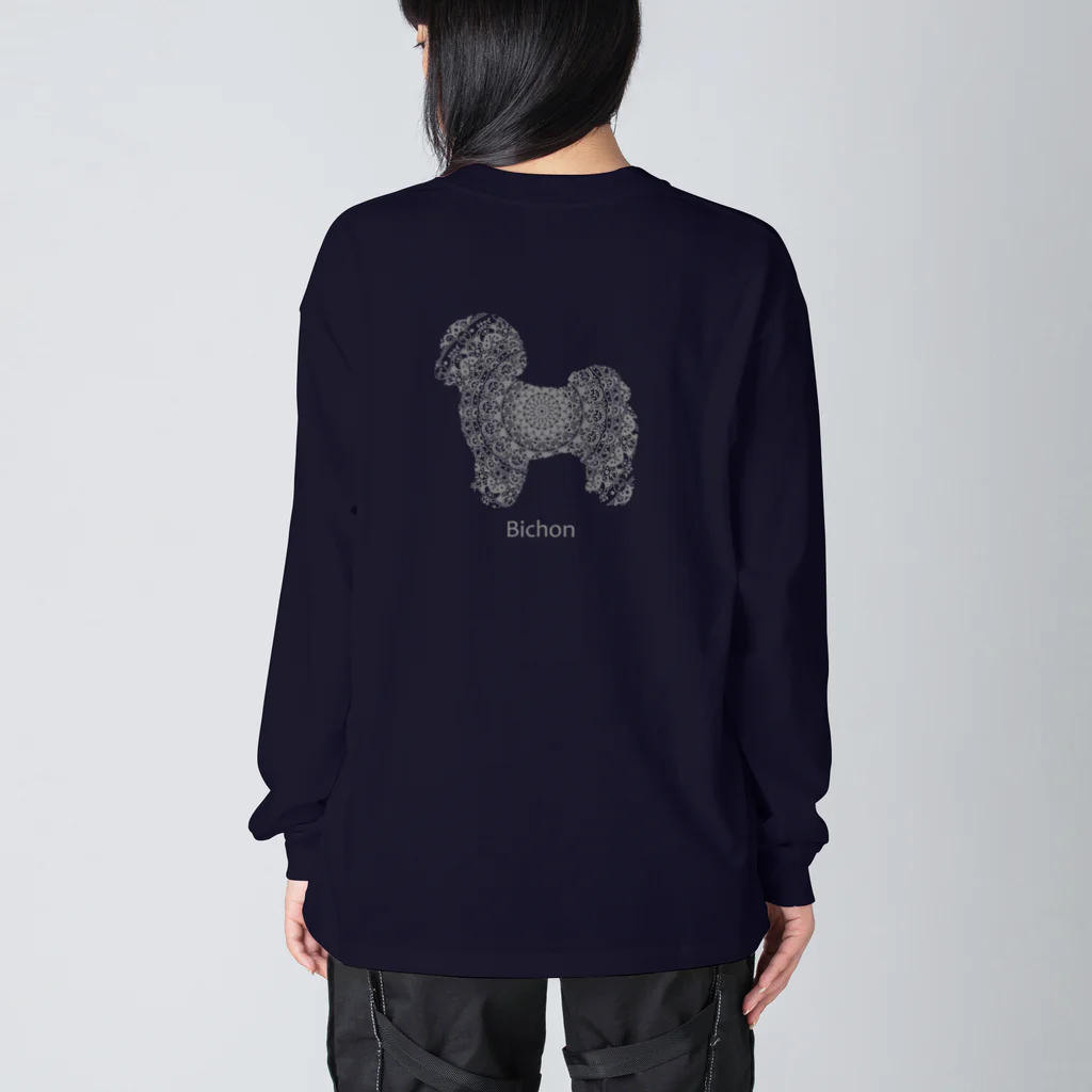 AtelierBoopの花月 ピジョンフリーゼ Big Long Sleeve T-Shirt