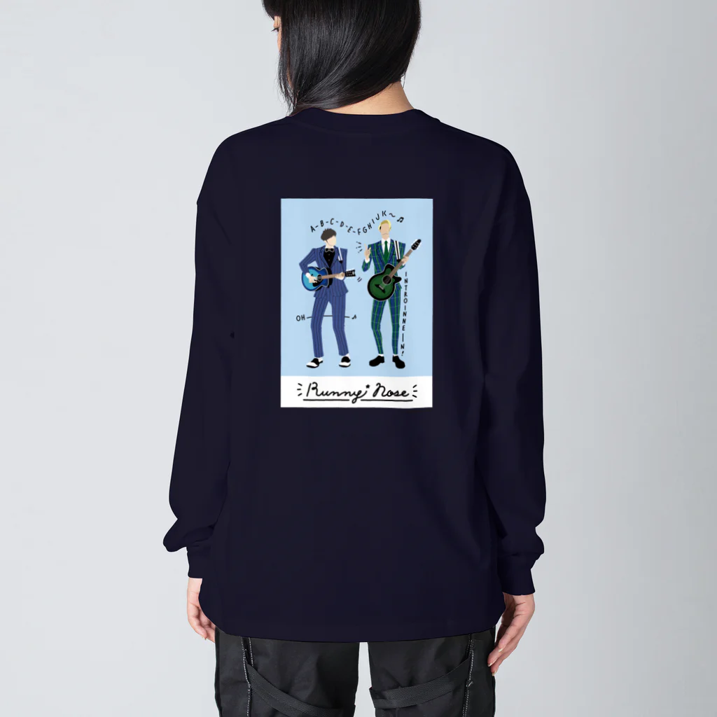 よしもと芸人オフィシャルショップのzakkaYOSHIMOTO ラニーノーズ Big Long Sleeve T-Shirt