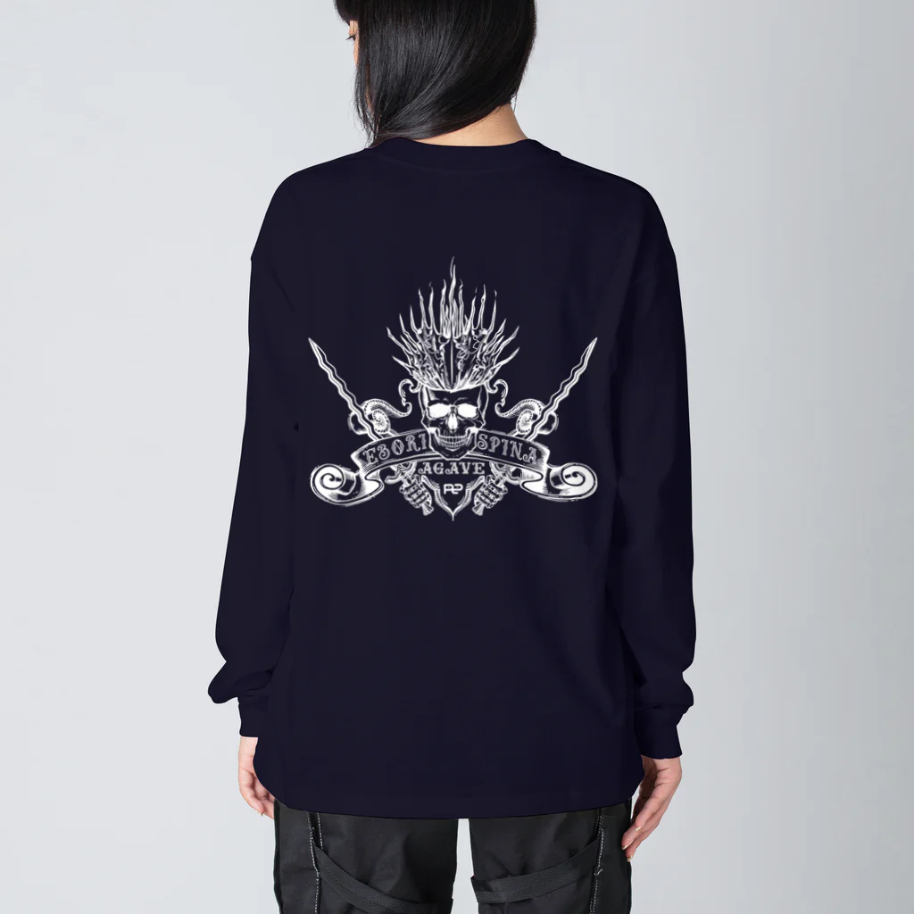 ピカ2工房のチタノタ＆エボリ濃色 Big Long Sleeve T-Shirt