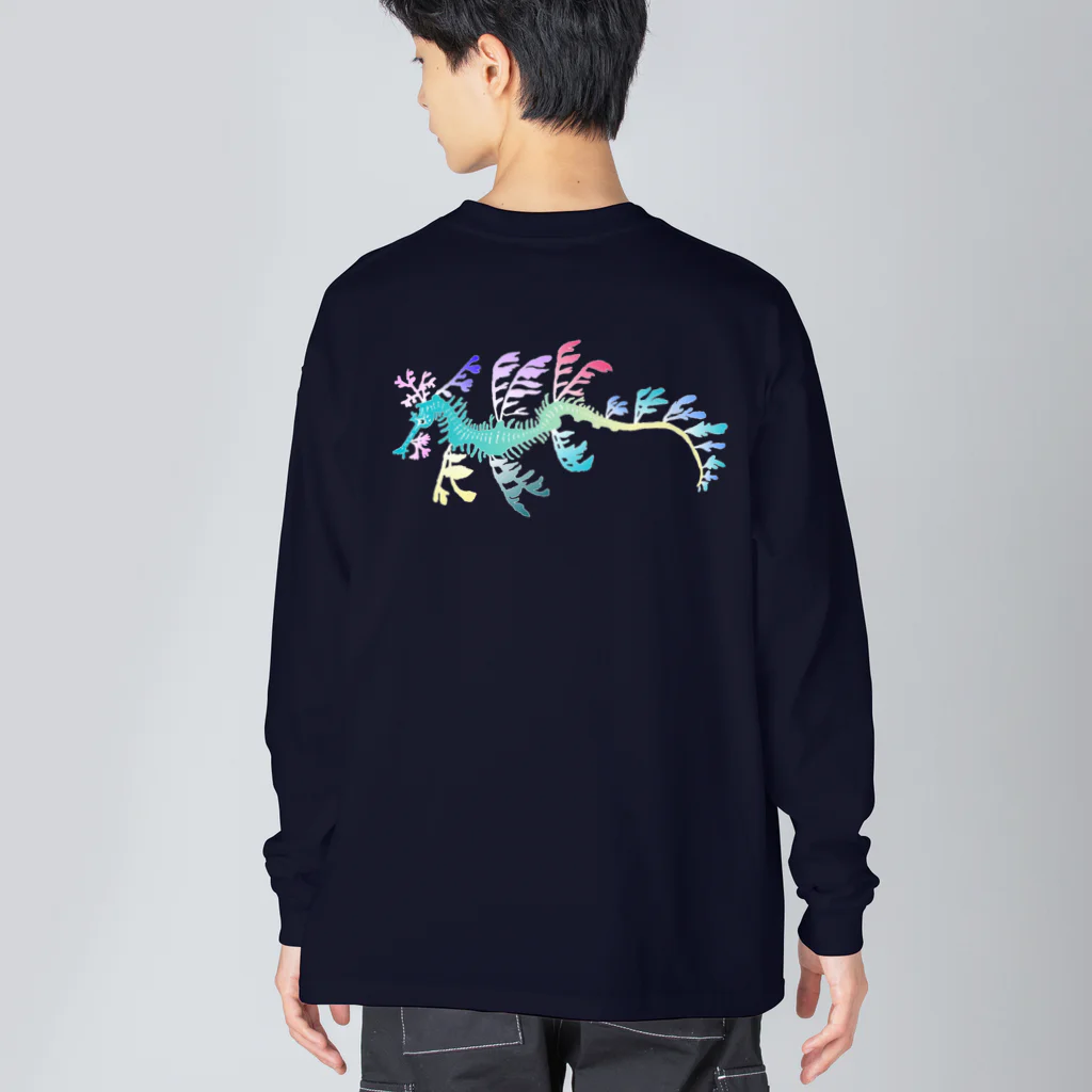 栗坊屋のリーフィーシードラゴン Big Long Sleeve T-Shirt