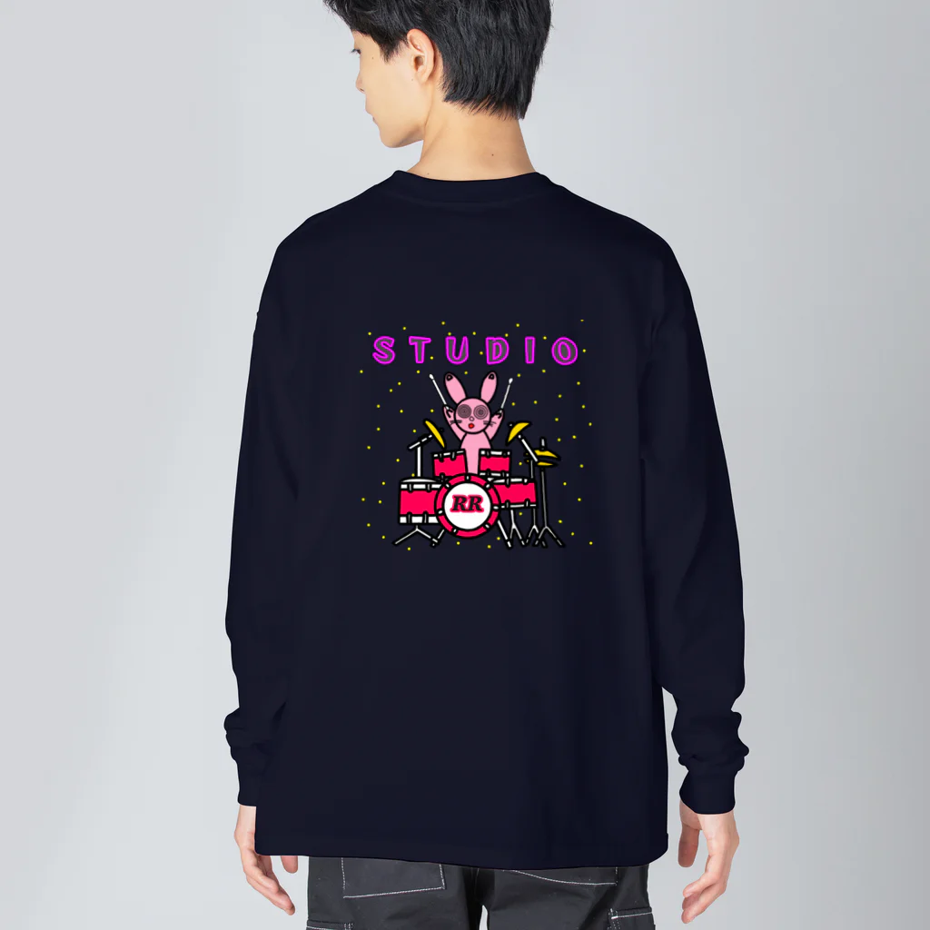 RR_collectionのRabbit Live ビッグシルエットロングスリーブTシャツ