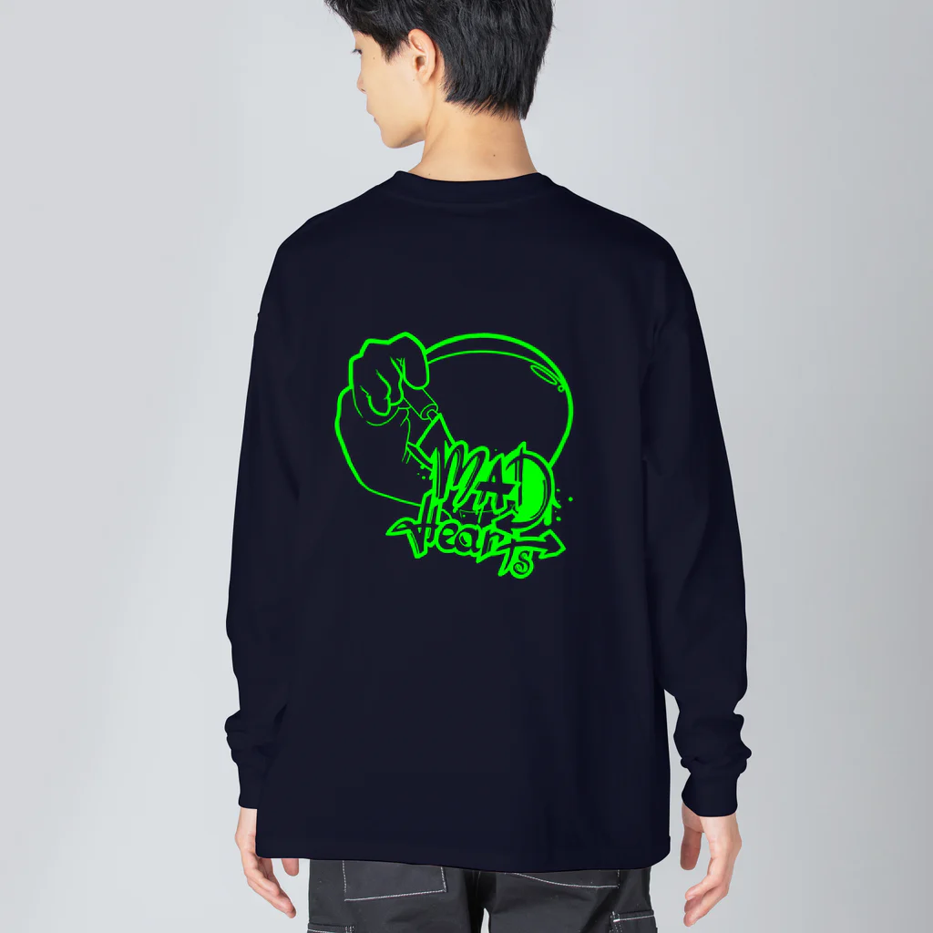 MAD Heartsのカワサキ Big Long Sleeve T-Shirt