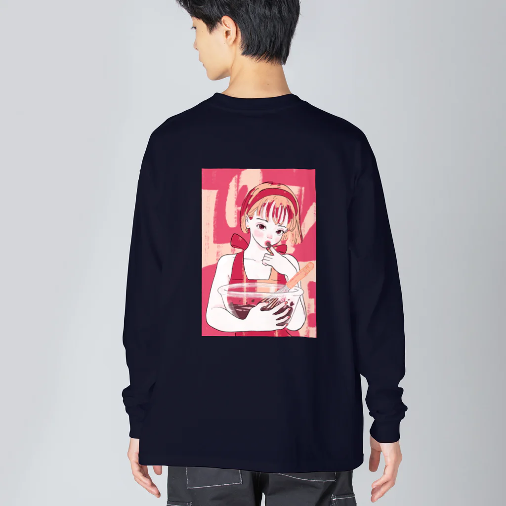 KIRINZ StoreのGF_公式イラスト/バレンタイン ビッグシルエットロングスリーブTシャツ