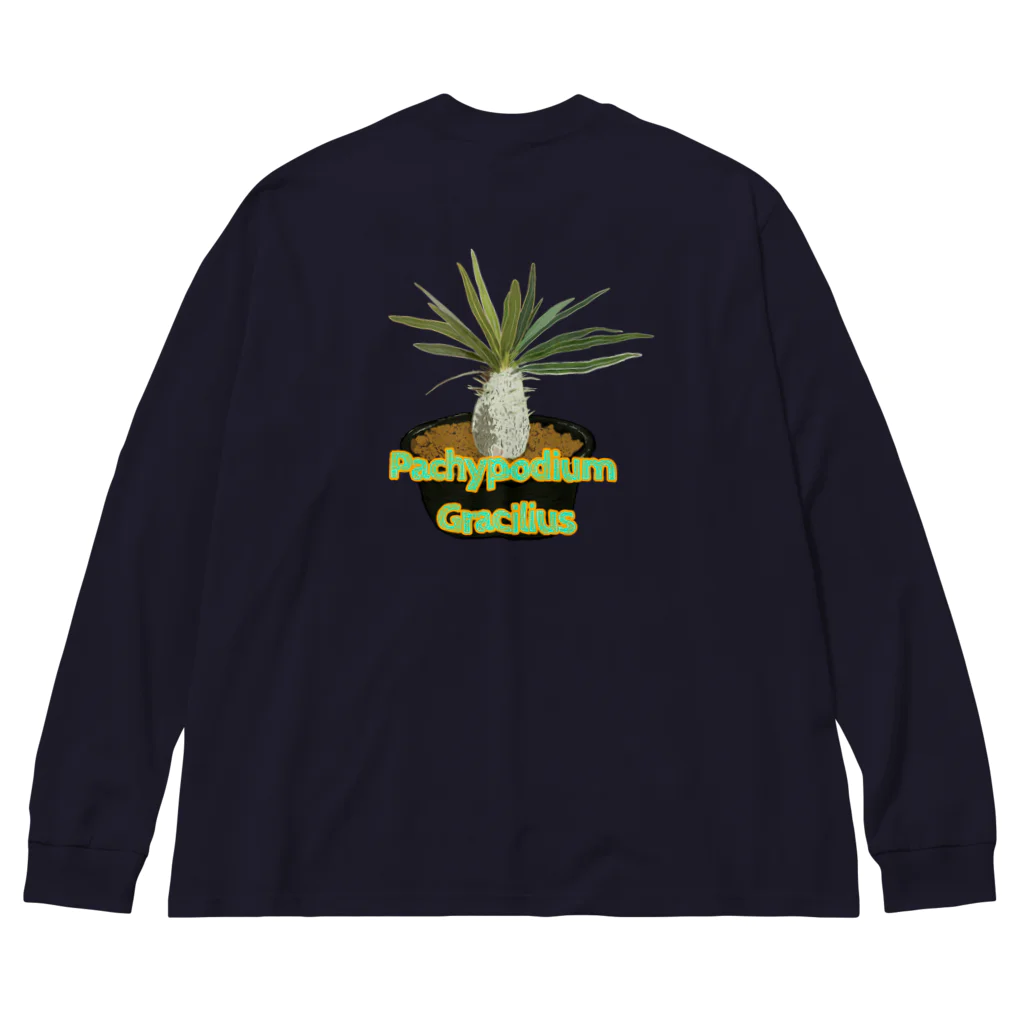 momoのPachypodium Gracilius ビッグシルエットロングスリーブTシャツ