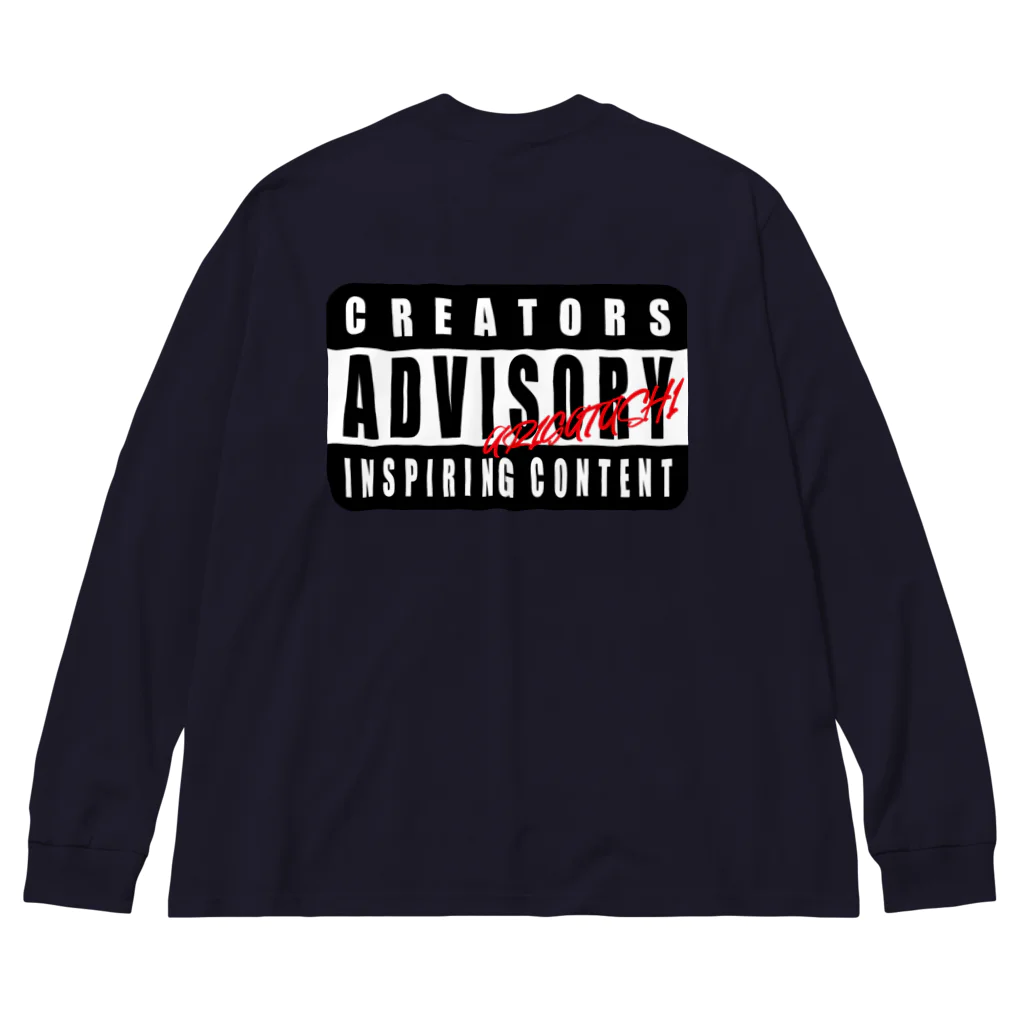 VRIGVTVSHI のADVISORY"CREATORS" NAVY Big Long Sleeve T-Shirt