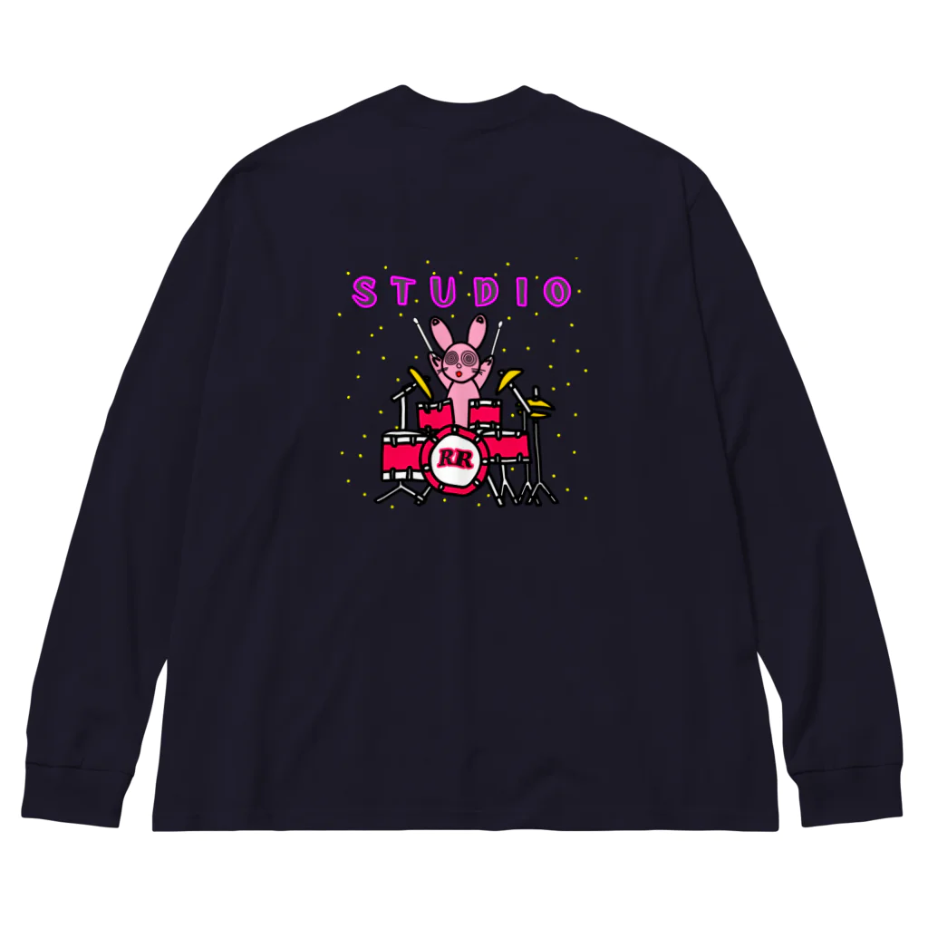 RR_collectionのRabbit Live ビッグシルエットロングスリーブTシャツ