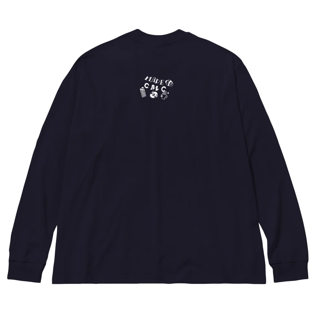 hilo tomula トムラ ヒロのMade Of CMC White Big Long Sleeve T-Shirt