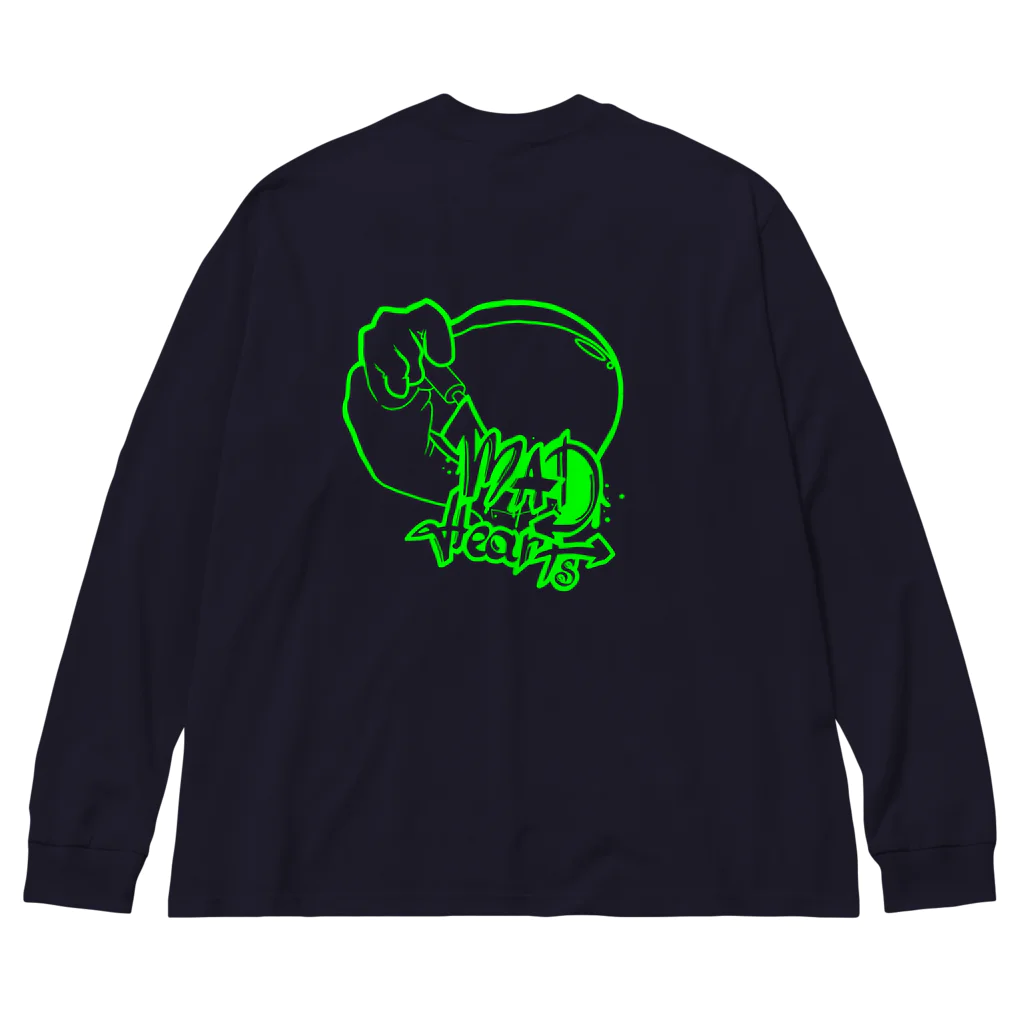 MAD Heartsのカワサキ Big Long Sleeve T-Shirt