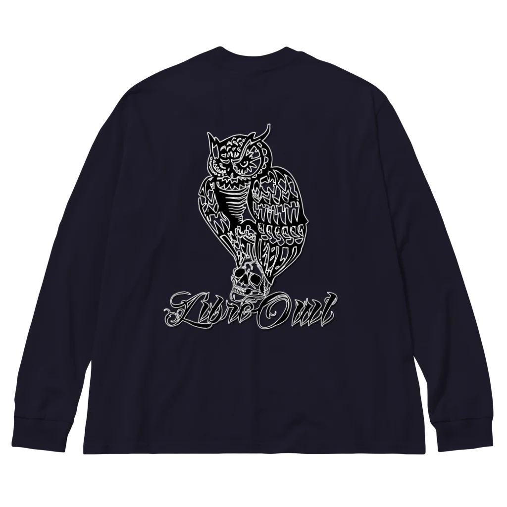 Libre WearのLibre Owl ビッグシルエットロングスリーブTシャツ