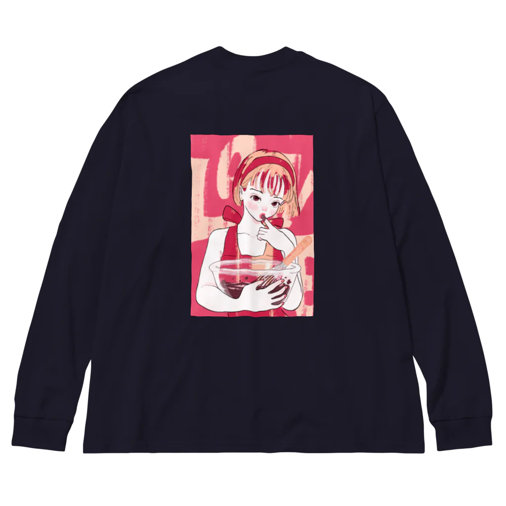 KIRINZ StoreのGF_公式イラスト/バレンタイン ビッグシルエットロングスリーブTシャツ