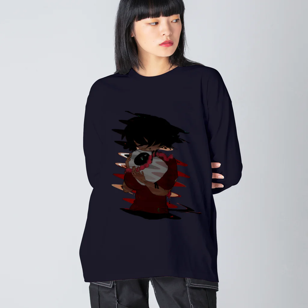 酸味の販売所のなかないで、さんみちゃん Big Long Sleeve T-Shirt