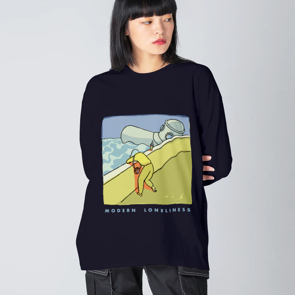 MAKI IRIE shopの潜水艇 ビッグシルエットロングスリーブTシャツ