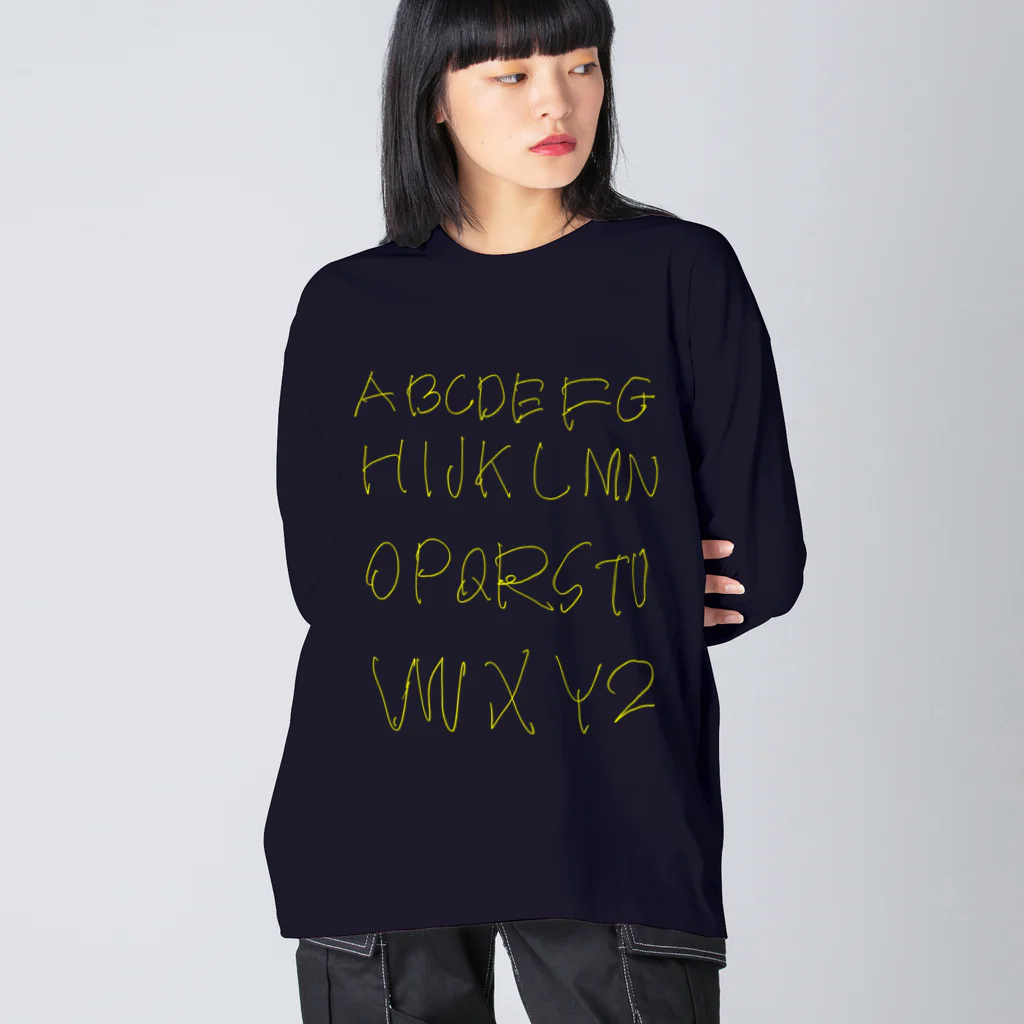 おおむら農場のアルファベット Big Long Sleeve T-Shirt