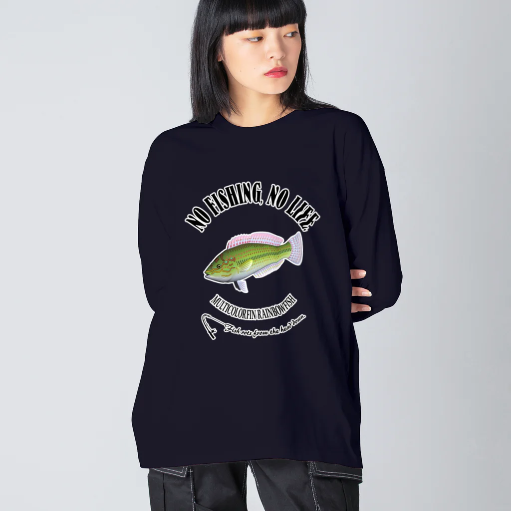 猫と釣り人のKYUUSEN_10CW_1 Big Long Sleeve T-Shirt