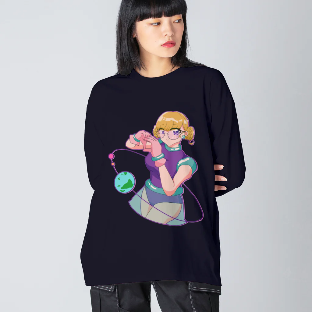 エナ学購買部のアイドルシリーズ:なかいちゃん Big Long Sleeve T-Shirt