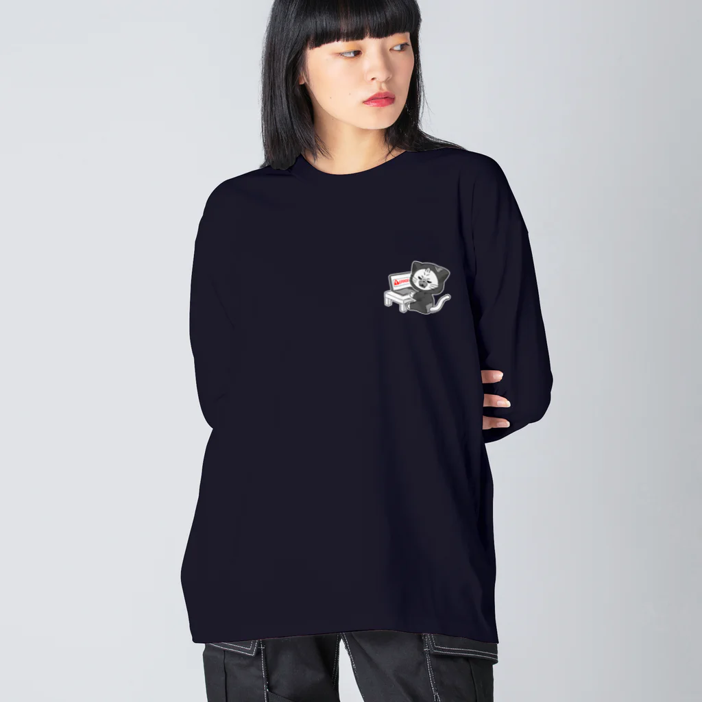 越後屋グッズ店のブランクくんエラー Big Long Sleeve T-Shirt