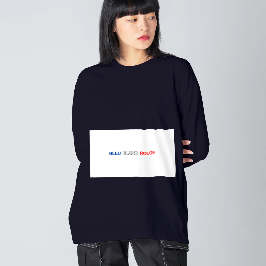 PetiteFranceのBLEU BLANC ROUGE ビッグシルエットロングスリーブTシャツ