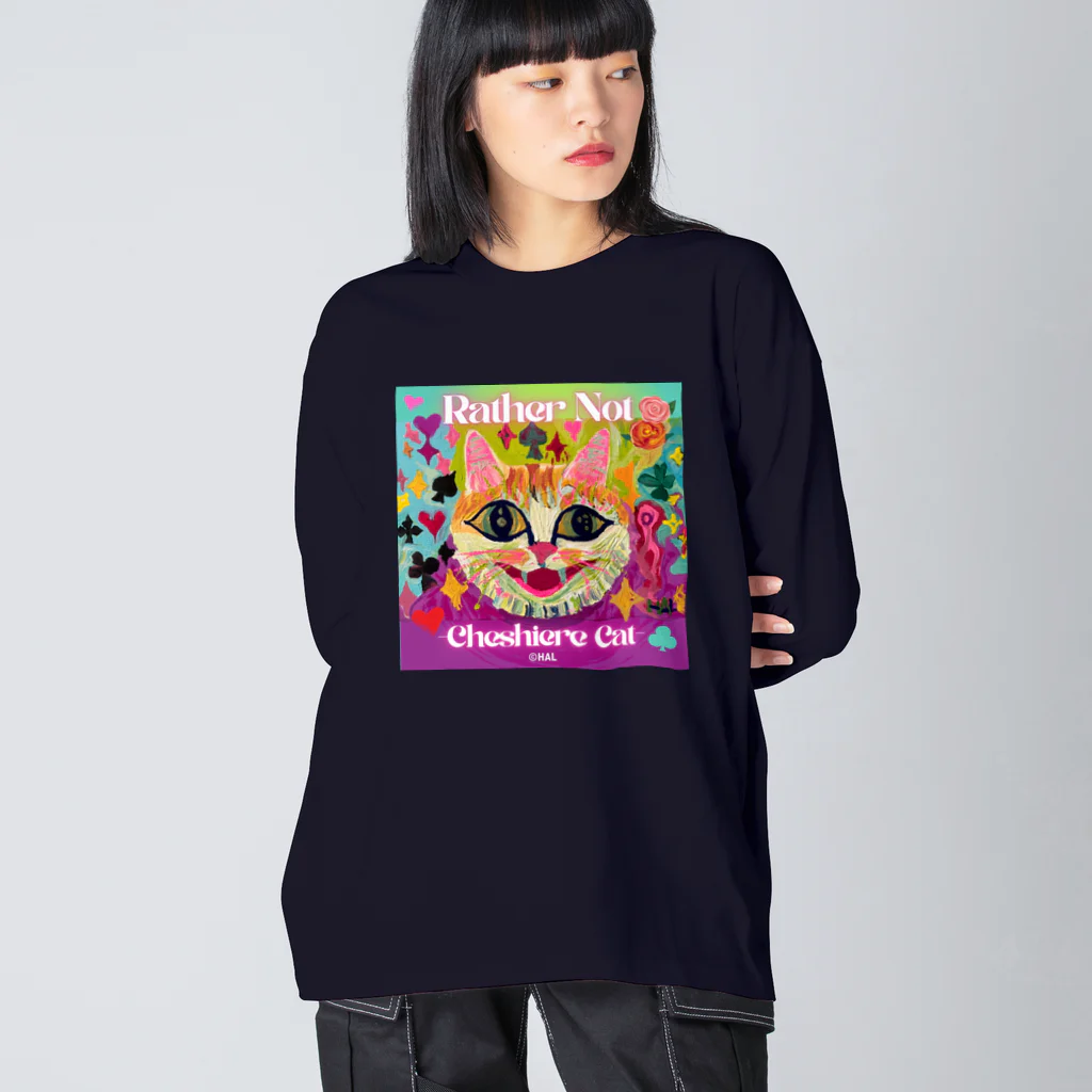 アイハラハルキ(HAL)のチェシャーキャット ビッグシルエットロングスリーブTシャツ