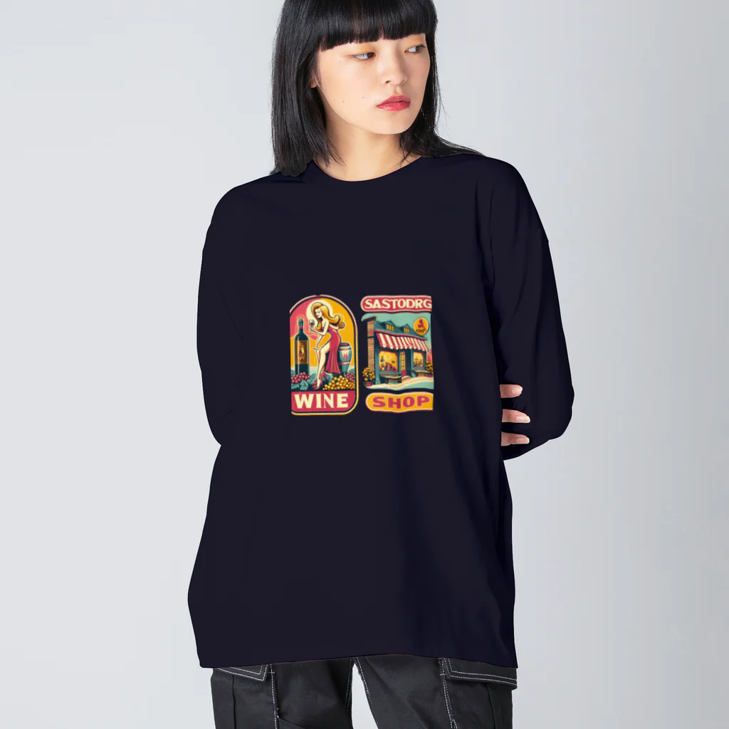 MOONY'S Wine ClosetのClassic Vino Big Long Sleeve T-Shirt