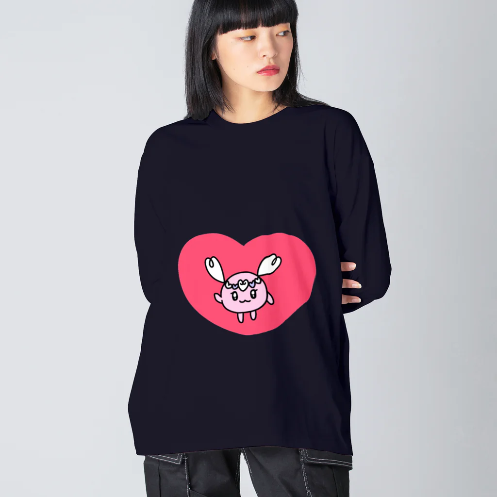 天使のお守りのラビュのラブ♡ Big Long Sleeve T-Shirt