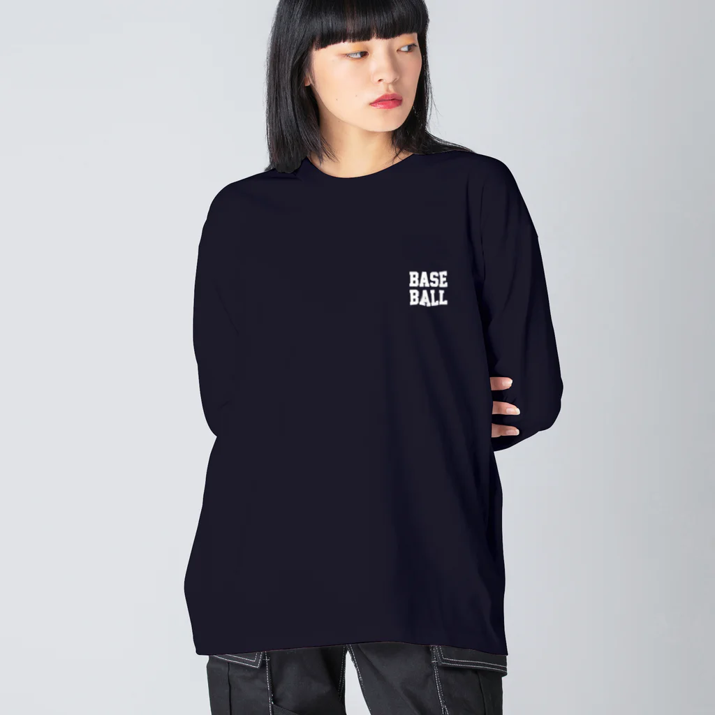 89-baseballのバッティングに自信のあるあなたへ Big Long Sleeve T-Shirt