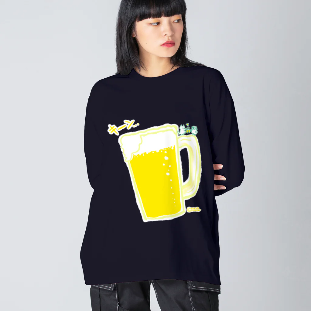 mei’s_atelier_shopのいやさか、BIGジョッキ。 Big Long Sleeve T-Shirt