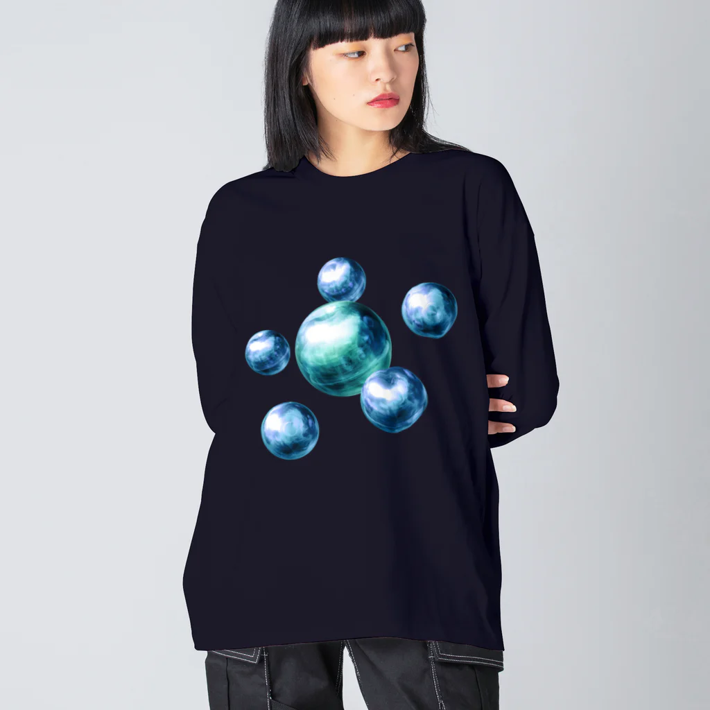 suparnaの多元宇宙 ビッグシルエットロングスリーブTシャツ