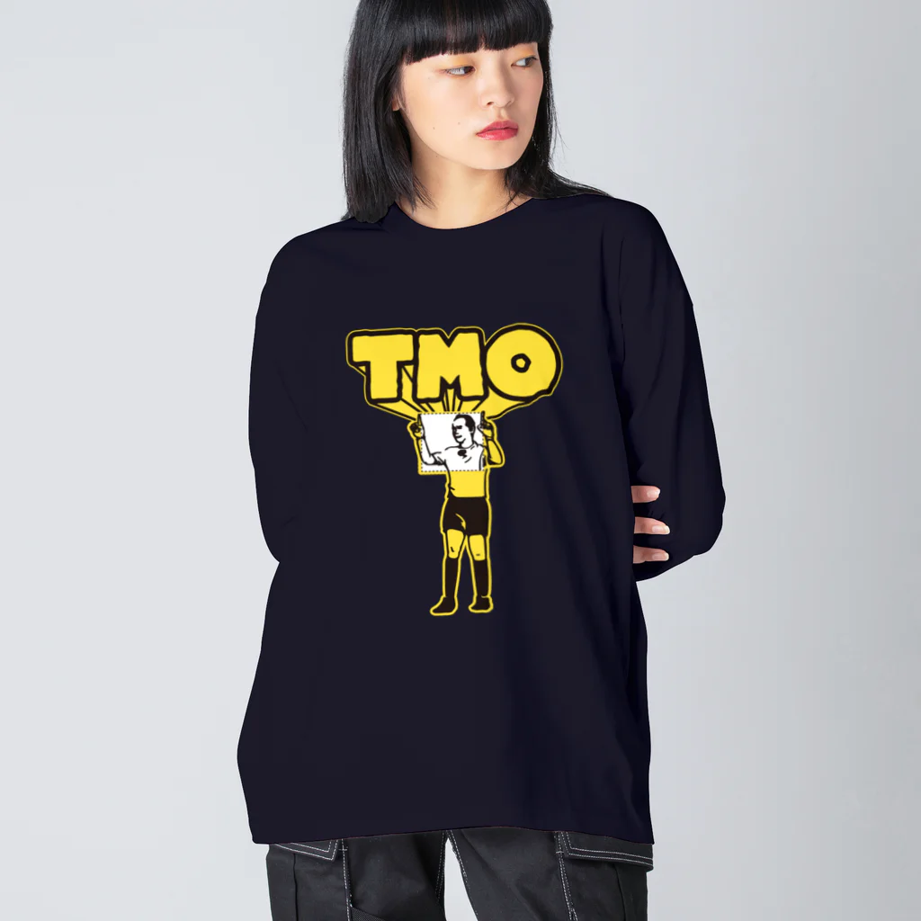 b.n.d [街中でもラグビーを！]バインドの【ラグビー / Rugby / Tシャツ増刷】 TMO ビッグシルエットロングスリーブTシャツ